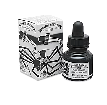 Winsor Newton Drawing Ink Çizim Mürekkebi 30Ml Indian Black 030 - 1