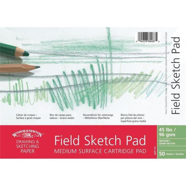 Winsor & Newton Field Sketch Pad A3 96 g 50 Yaprak N:6689703 - 2