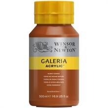 Winsor & Newton Galeria Akrilik Boya 500 ml Burnt Sienna 74 - Winsor & Newton