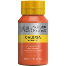 Winsor & Newton Galeria Akrilik Boya 500 ml Cadmium Orange Hue 90 - Winsor & Newton