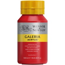 Winsor & Newton Galeria Akrilik Boya 500 ml Cadmium Red Hue 95 - Winsor & Newton