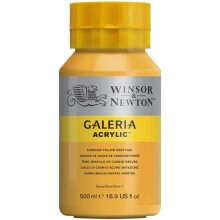 Winsor & Newton Galeria Akrilik Boya 500 ml Cadmium Yellow Deep Hue 115 - Winsor & Newton