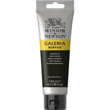 Winsor & Newton Galeria Akrilik Boya 120 ml Ivory Black 331 - Winsor & Newton