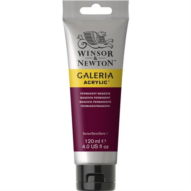 Winsor & Newton Galeria Akrilik Boya 120 ml Permanent Magenta 488 - 1