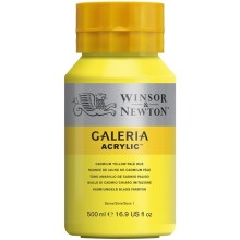 Winsor & Newton Galeria Akrilik Boya 500 ml Cadmium Yellow Pale Hue 114 - Winsor & Newton