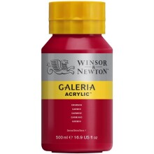 Winsor & Newton Galeria Akrilik Boya 500 ml Crimson 203 - Winsor & Newton