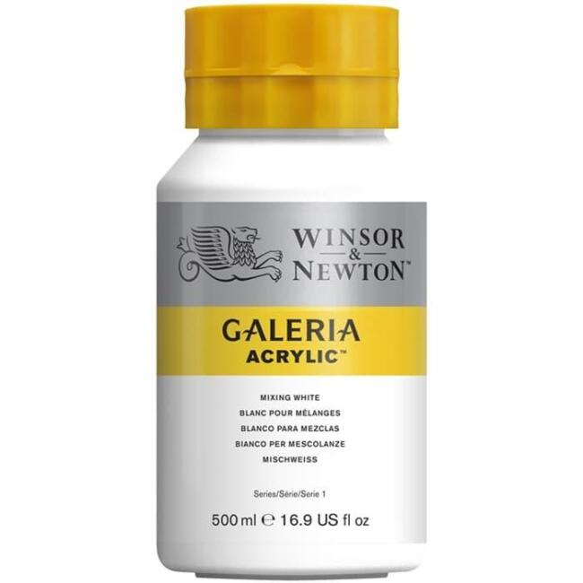 Winsor & Newton Galeria Akrilik Boya 500 ml Soft Mixing White 415 - 1