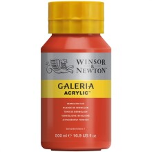 Winsor & Newton Galeria Akrilik Boya 500 ml Vermilion Hue 682 - Winsor & Newton