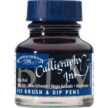 Winsor & Newton Kaligrafi Mürekkebi 30 ml Blue Black 34 - Winsor & Newton