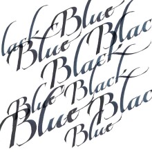 Winsor & Newton Kaligrafi Mürekkebi 30 ml Blue Black 34 - 4