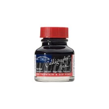 Winsor & Newton Kaligrafi Mürekkebi 30 ml Matt Black 30 - 3