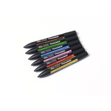 Winsor & Newton Promarker 6’lı Set Mid Tones - Winsor & Newton (1)