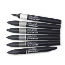 Winsor & Newton Promarker 6’lı Set Neutral Tones - Winsor & Newton (1)