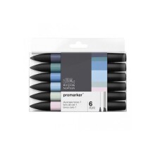 Winsor & Newton Promarker 6’lı Skyspaces Set 2 - Winsor & Newton