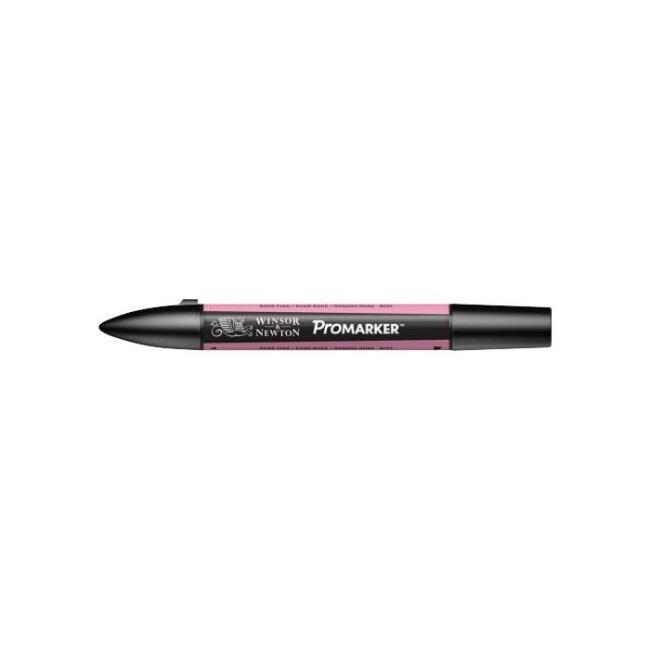 Winsor & Newton Promarker Çift Taraflı Grafik Marker Kalem Rose Pink M727 - 1