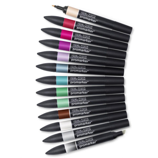 Winsor & Newton Promarker Set 12+1 Manga Chibi - 2