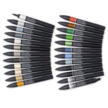 Winsor & Newton Promarker Set Architectural Tones (24 x Mimarlık Tonları Çantalı) - Winsor & Newton (1)