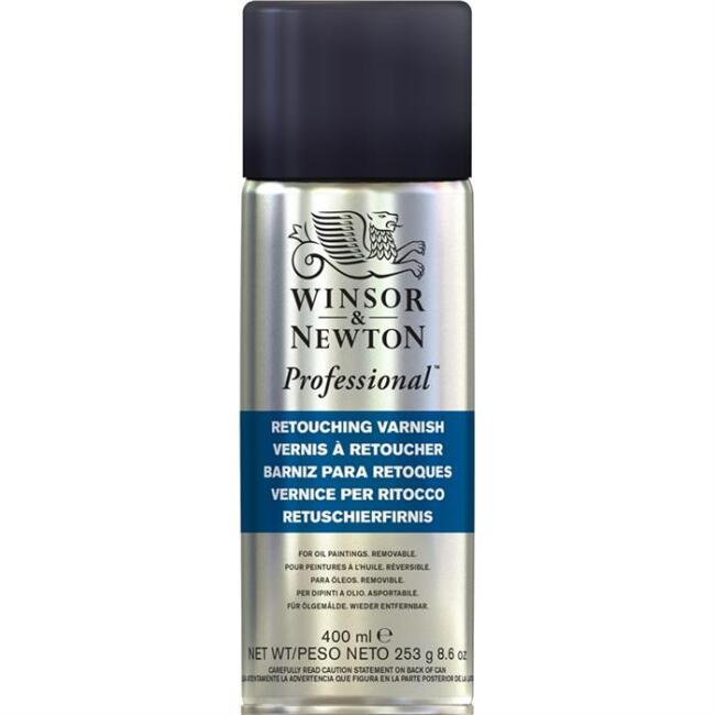 Winsor & Newton Rötüş Sprey Verniği 400 ml - 1