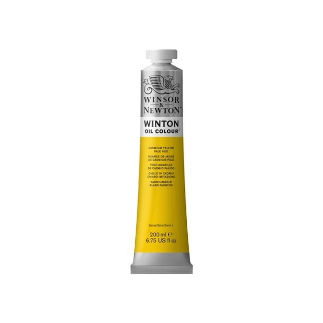 Winsor & Newton Winton Yağlı Boya 200 ml Cadmium Yellow Pale Hue 119 - 1