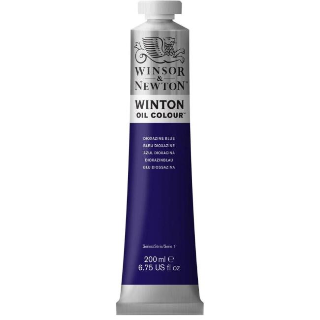 Winsor & Newton Winton Yağlı Boya 200 ml Dioxazine Blue 406 - Winsor & Newton