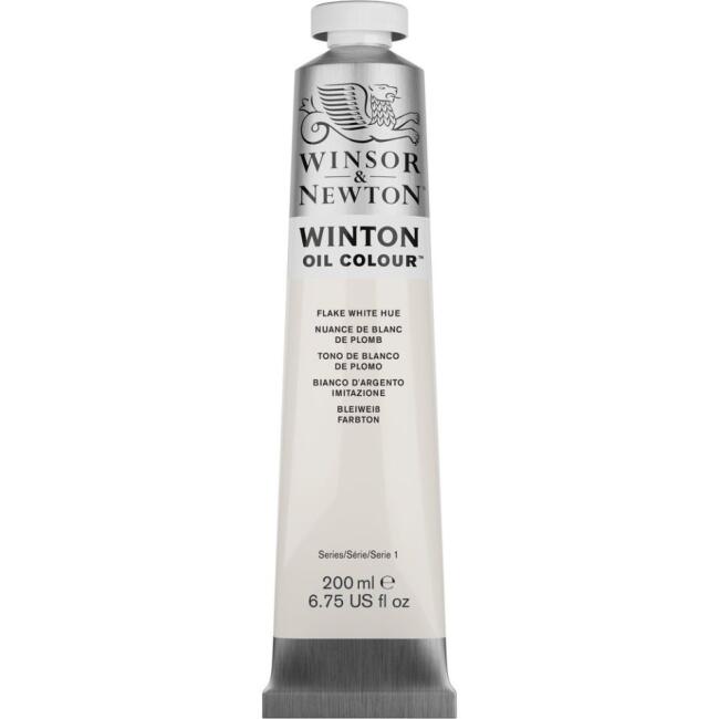 Winsor & Newton Winton Yağlı Boya 200 ml Flake White Hue 73 - 1