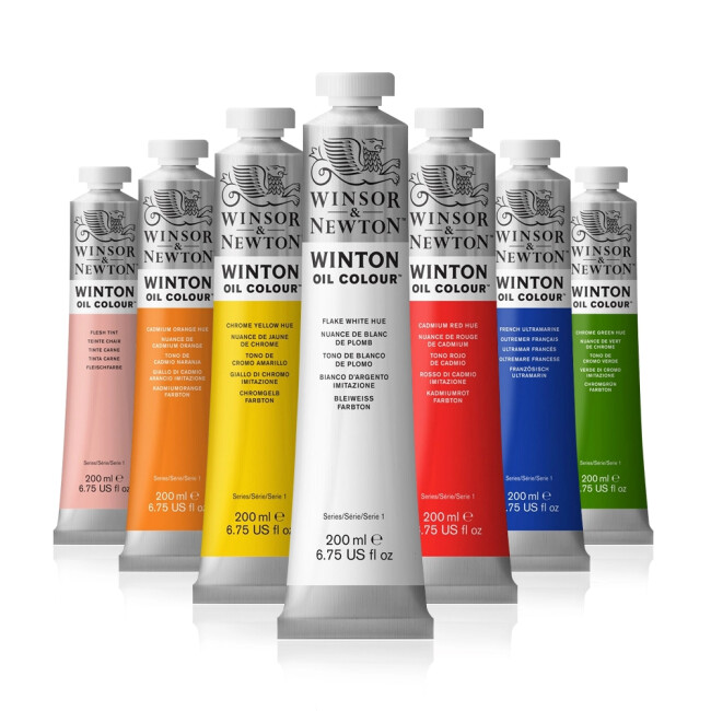 Winsor & Newton Winton Yağlı Boya 200 ml (Tüm Renkler) - Winsor & Newton