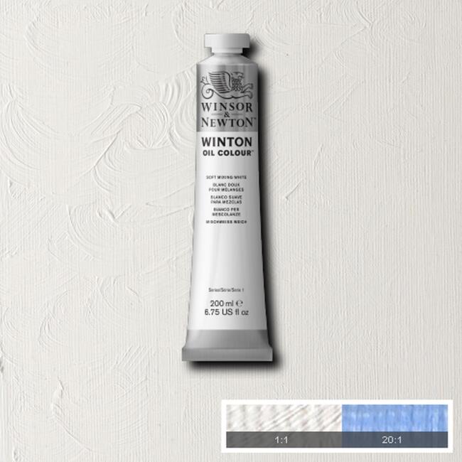 Winsor & Newton Winton Yağlı Boya 200 ml Soft Mixing White 77 - 2