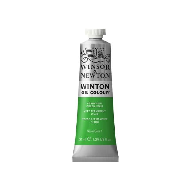 Winsor & Newton Winton Yağlı Boya 37 ml Permanent Green Light 483 - 3