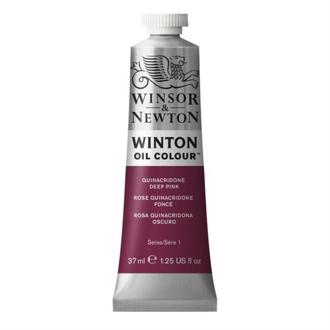 Winsor & Newton Winton Yağlı Boya 37 ml Quinacridone Deep Pink 250 - 1