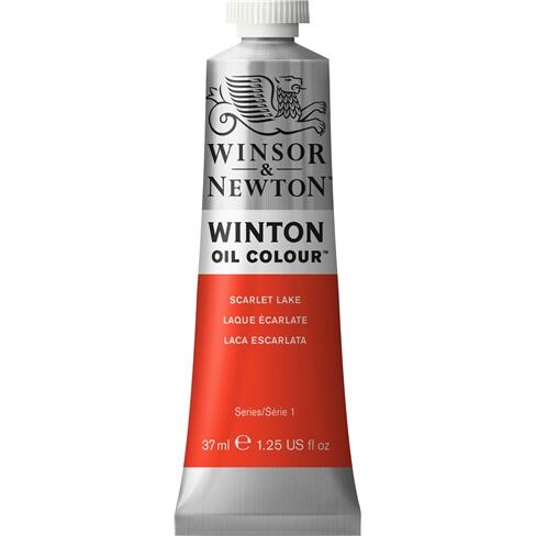 Winsor & Newton Winton Yağlı Boya 37 ml Scarlet Lake 603 - 6