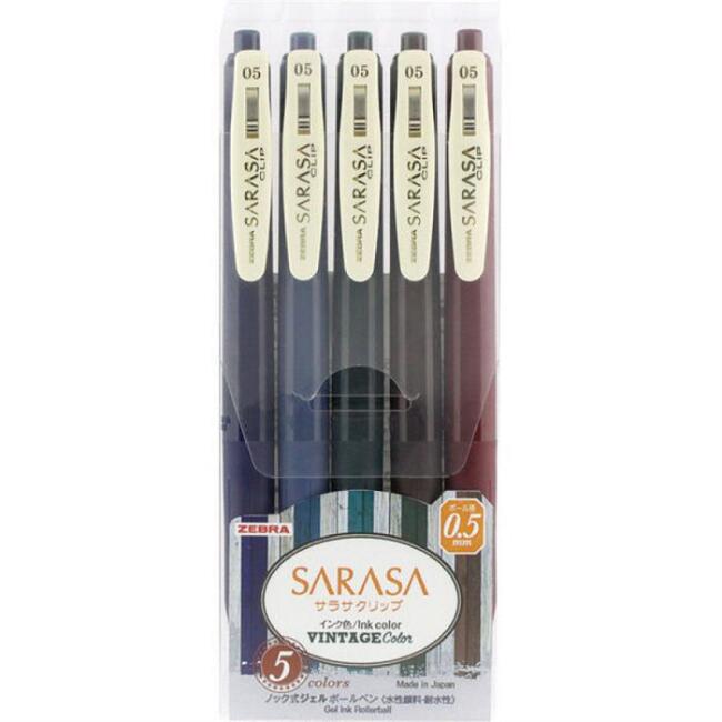 Zebra Sarasa Clip Roller Kalem Seti 5Li N:Jj15-5C-Vı - 3
