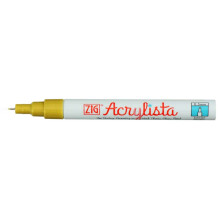 Zig Acrylista Akrilik Marker Kalem Extra-Fine Uç 0.5 mm Gold 101 - Zig