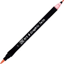 Zig Art & Graphic Twin Marker Çizim Kalemi 21 Light Pink - Zig