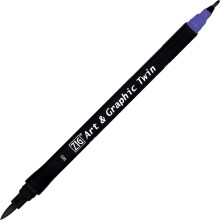 Zig Art & Graphic Twin Marker Çizim Kalemi Blue TUT-80-003 - ZIG