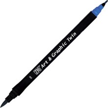 Zig Art & Graphic Twin Marker Çizim Kalemi 308 Cornflower Blue - Zig