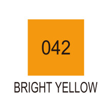 Zig Art & Graphic Twin Marker Çizim Kalemi 42 Bright Yellow - Zig (1)