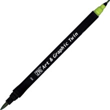 Zig Art & Graphic Twin Marker Çizim Kalemi 50 Light Green - Zig