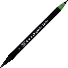 Zig Art & Graphic Twin Marker Çizim Kalemi 55 Deep Green - Zig