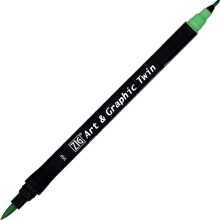 Zig Art & Graphic Twin Marker Çizim Kalemi 550 Emerald Green - Zig