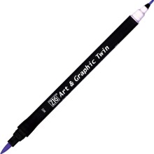 Zig Art & Graphic Twin Marker Çizim Kalemi 602 English Lavender - Zig