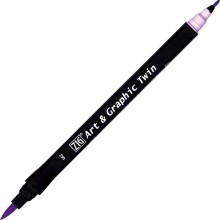 Zig Art & Graphic Twin Marker Çizim Kalemi 62 Lilac - Zig