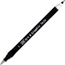 Zig Art & Graphic Twin Marker Çizim Kalemi 800 Cool Gray 1 - Zig