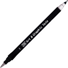 Zig Art & Graphic Twin Marker Çizim Kalemi 84 Pale Gray - Zig