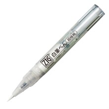 Zig Brush Pen Ultra Fine Fırça Uçlu Kalem Beyaz - Zig