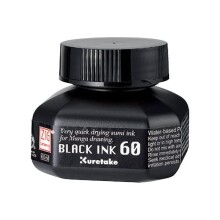 Zig Çizim Mürekkebi Siyah Ink 60 60 ml N:104-6 - Zig