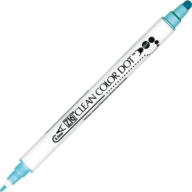 Zig Clean Color Dot 0,5 mm Çift Uçlu Kalem TC-6100 036 Bluebonnet - 1