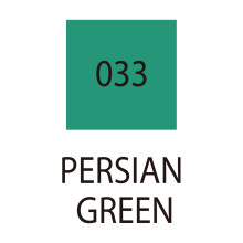 Zig Fabricolor TC-4000 Twin Çift Uçlu Kumaş Kalemi 033 Persian Green - ZIG (1)