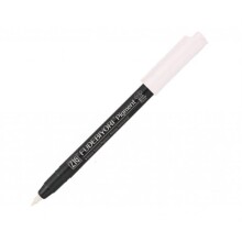 Zig Fudebiyori Pigment Brush Pen Fırça Uçlu Kalem Beyaz - Zig
