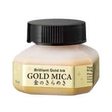 Zig Gold Mica Mürekkep Metalik Altın 60 ml - Zig