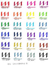 Zig Kaligrafi Kalemi Çift Uçlu TC-3100 31 Cobalt Blue - Zig (1)